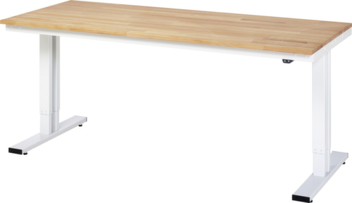 RAU Elektrisch höhenverstellbare Werkbank adlatus 300, RAL7035 Lichtgrau