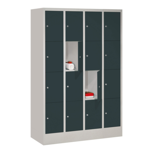 PAVOY Schließfachschrank Basis, 16 Fächer