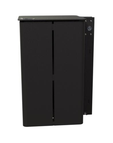 Abfallbehälter, RAL7021 Schwarzgrau