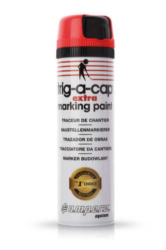 a.m.p.e.r.e. Markierspray trig-a-cap EXTRA, rot