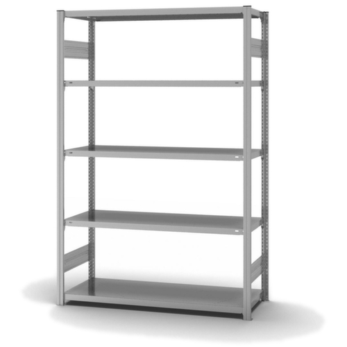 hofe Traversenregal in Standard Bauart, Höhe x Breite x Tiefe 2000 x 1360 x 535 mm, 5 Böden