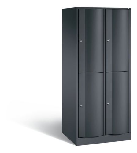C+P Schließfachschrank Resisto, 4 Fächer