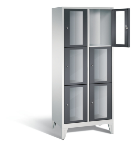 C+P Schließfachschrank Classic, 6 Fächer