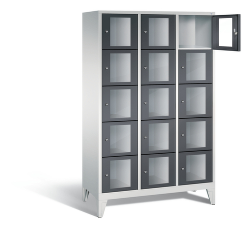 C+P SchlieĂfachschrank Classic, 15 FĂ€cher