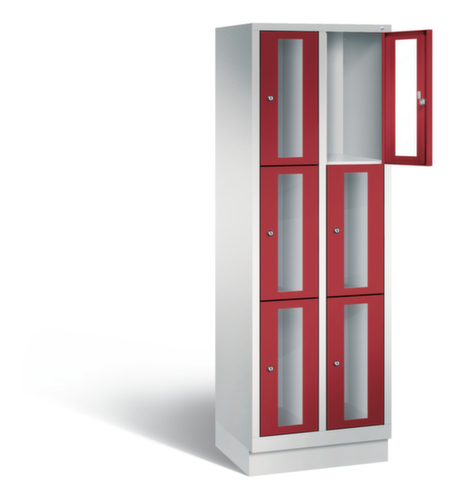 C+P Schließfachschrank Classic, 6 Fächer