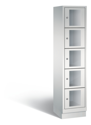 C+P Schließfachschrank Classic, 5 Fächer