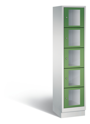 C+P Schließfachschrank Classic, 5 Fächer