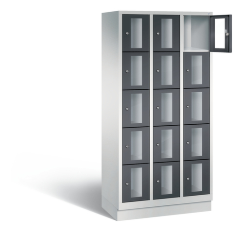 C+P Schließfachschrank Classic, 15 Fächer