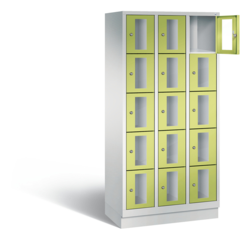 C+P SchlieĂfachschrank Classic, 15 FĂ€cher