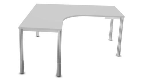 Nowy Styl Höhenverstellbarer Freiform-Schreibtisch E10