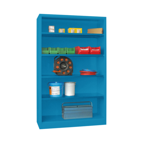 PAVOY Büroregal Basis mit Rückwand, Breite 1200 mm, 5 OH