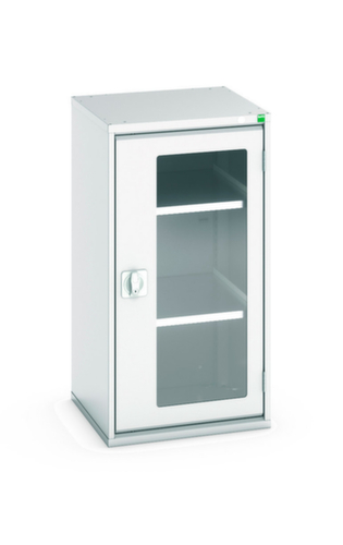 bott Flügeltürenschrank verso mit Sichtfenstern, Breite 525 mm
