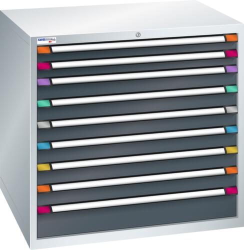 Thurmetall Schubladenschrank mit Breite 1005 mm, 9 Schublade(n)