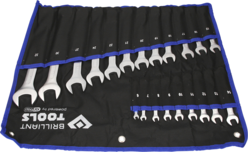 Brilliant Tools Ring-Maulschlüssel-Satz