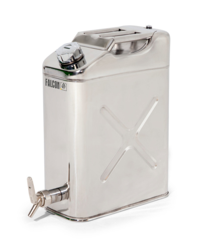 Sicherheitskanister, Edelstahl, Inhalt 20 l