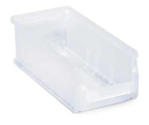Sichtlagerkasten, transparent, Tiefe 215 mm, Polypropylen