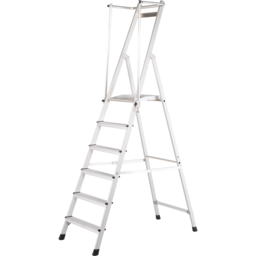 ZARGES Plattformleiter ZAP NEO S mit klappbarem Handlauf