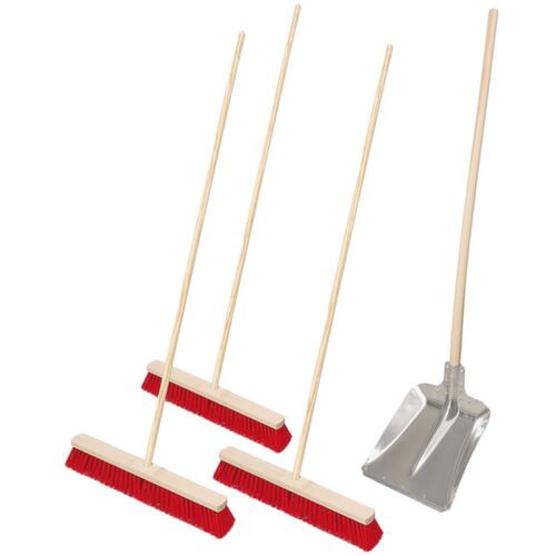 Besenset mit Schaufel, Schaufel aus Aluminium