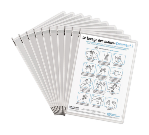 tarifold Antibakterielle Sichttafel STERIFOLD, DIN A4