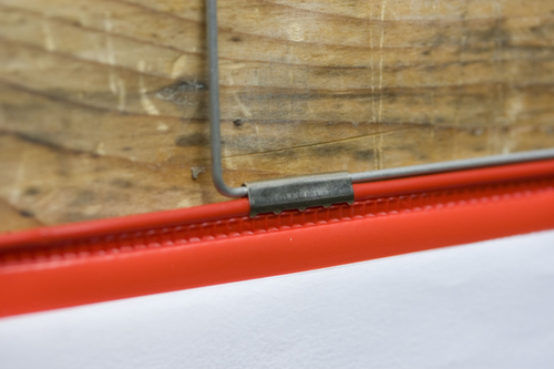 tarifold Kennzeichnungstasche, DIN A5, zum Aufhängen mit Inox-Halterung