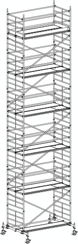 Hymer Fahrgerüst 8073 mit Fahrbalken