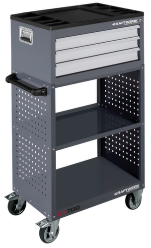 KRAFTWERK® Service Wagen BT700 40x60 mit Gummimatte