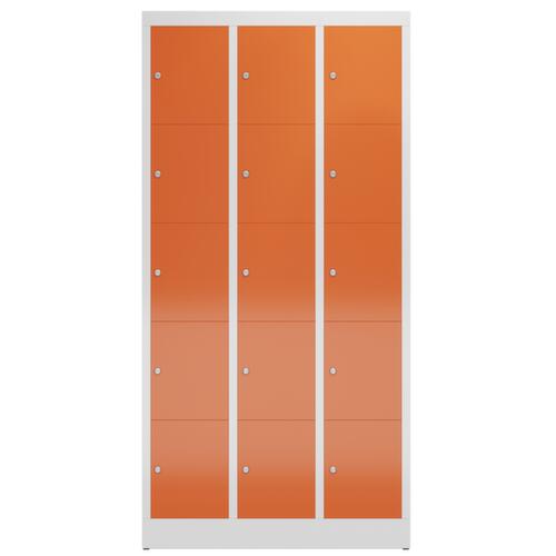 Schließfachschrank ClassiX, 15 Fächer
