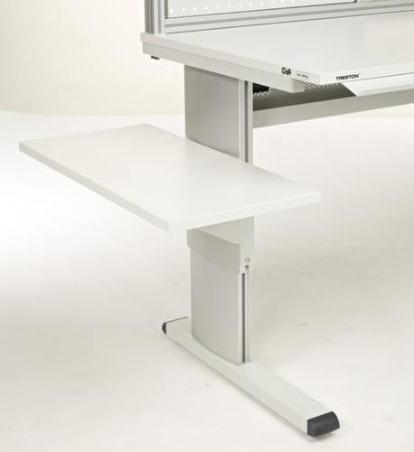 Treston SeitenverlÀngerung, Breite x Tiefe 400 x 800 mm, Platte RAL7035 Lichtgrau