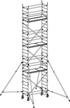 Hymer Fahrgerüst 8472 mit Auslegern