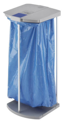 Hailo MĂŒllsackstĂ€nder, fĂŒr 120-Liter-SĂ€cke, Deckel grau