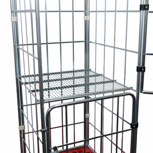 Einhängeboden für Rollbehälter, Breite x Tiefe 700 x 705 mm