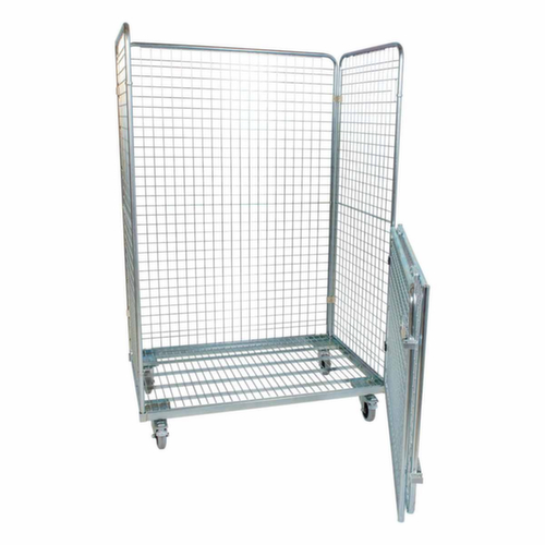 Rollbehälter, Traglast 600 kg, Länge x Breite 800 x 1200 mm