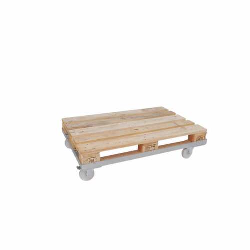 Paletten-Fahrgestell, Traglast 500 kg, Ladeflächenlänge 1200 mm