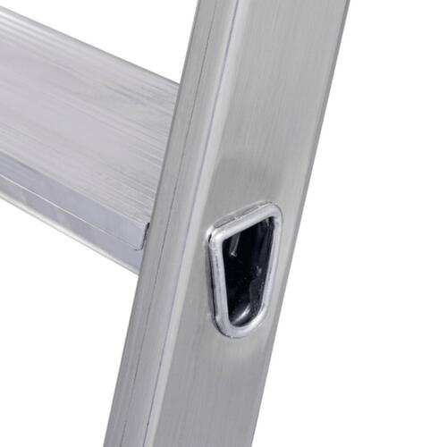 Krause Stufenstehleiter MONTO® Solido® mit Gerstenkorn-Podest, 7 profilierte Stufen