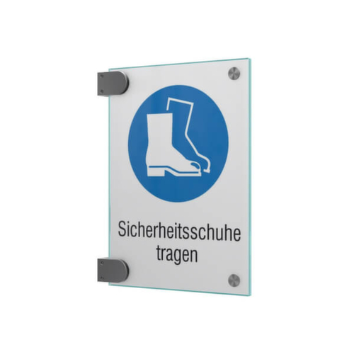 Fahnenschild CRISTALLO, Hochformat 210