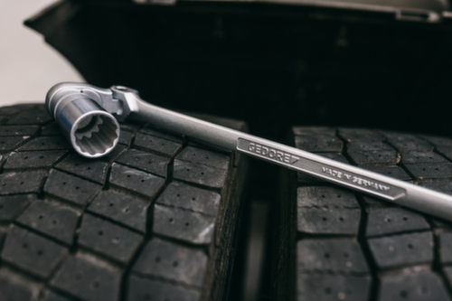 GEDORE 1993 GU-10 XL Gelenk-Hebelumschaltknarre 1/2" 600 mm