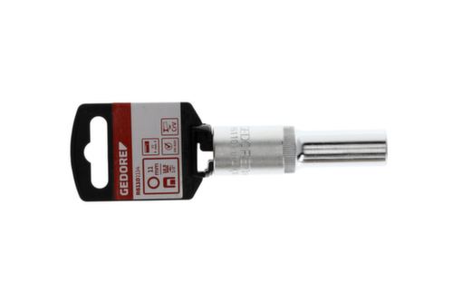 GEDORE R61101114 Steckschlüsseleinsatz 1/2" 12-kant 11 mm Länge 77 mm