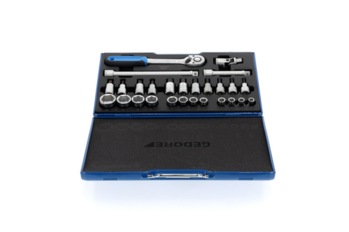 GEDORE 19 IMU-10 Steckschlüssel-Satz 1/2"