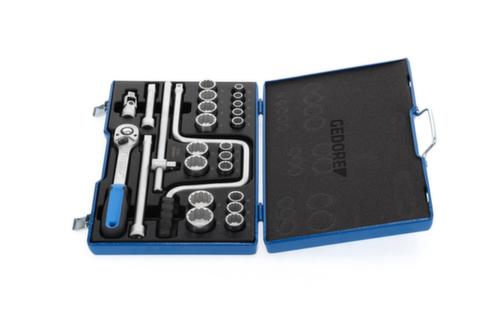 GEDORE D 19 TMU-10 Steckschlüssel-Satz 1/2" 25-teilig UD 10-32 mm