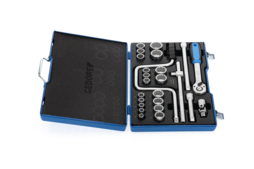 GEDORE D 19 TMU-10 Steckschlüssel-Satz 1/2" 25-teilig UD 10-32 mm