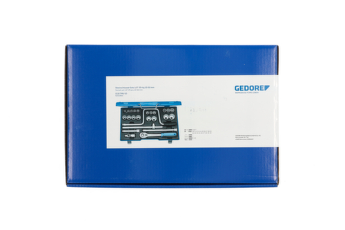 GEDORE D 19 TMU-10 Steckschlüssel-Satz 1/2" 25-teilig UD 10-32 mm