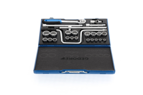 GEDORE D 19 TMU-10 Steckschlüssel-Satz 1/2" 25-teilig UD 10-32 mm