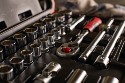 GEDORE R69003024 Steckschlüssel-Satz 1/2" 10-32mm 24-teilig