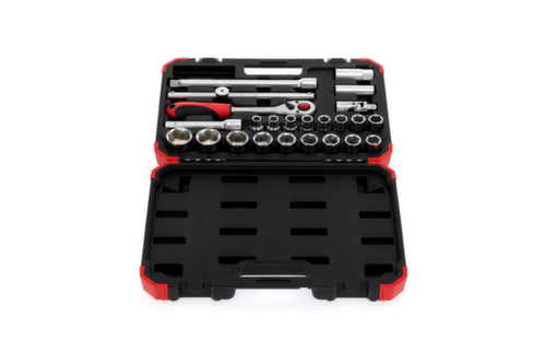 GEDORE R69003024 Steckschlüssel-Satz 1/2" 10-32mm 24-teilig