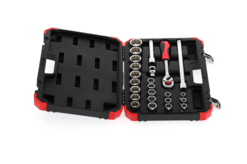 GEDORE R69013024 SteckschlĂŒssel-Satz 1/2" 10-32mm 24-teilig