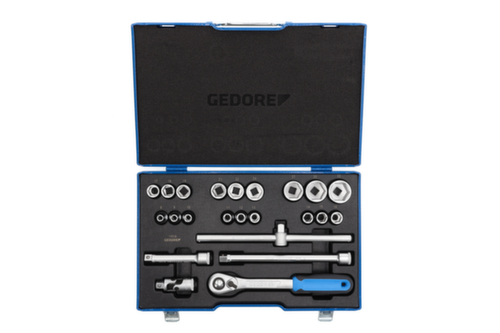 GEDORE 19 EMU-20 Steckschlüssel-Satz 1/2"