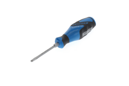 GEDORE 2154SK 4,5 3K-Schraubendreher mit Schlagkappe Schlitz 4,5 mm