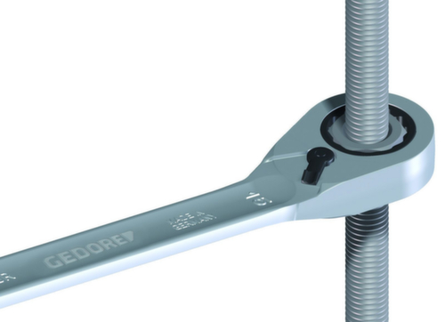 GEDORE 7 UR 15 MaulschlĂŒssel mit Ringratsche