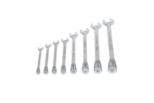 GEDORE 1 B-08 Ring-MaulschlĂŒssel-Satz 8-teilig 10-24 mm