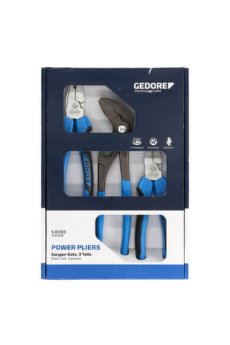 GEDORE S 8393 Zangen-Satz 3-teilig